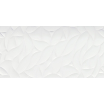 JAZZ - 12X24, WHITE BLOOM, GLOSSY